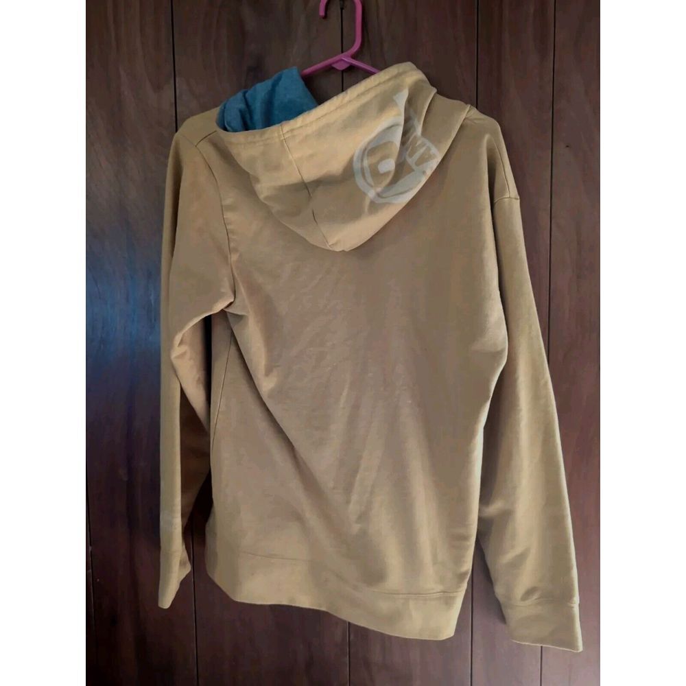 Snoopy peanuts lOGO Jacket Snoopy ‎ Zip Hoodie Since 1950 Large Mustard Yellow